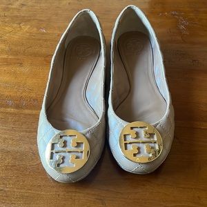 Tory Burch taupe flats- women’s 9
